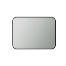 Дзеркало Aluminum Simple AlumSM-80 Black