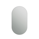 Дзеркало Aluminum Simple AlumSMOv-50 White
