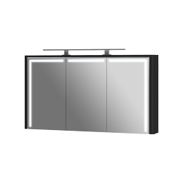 Дзеркальна шафа Levanto LvM-128 чорна